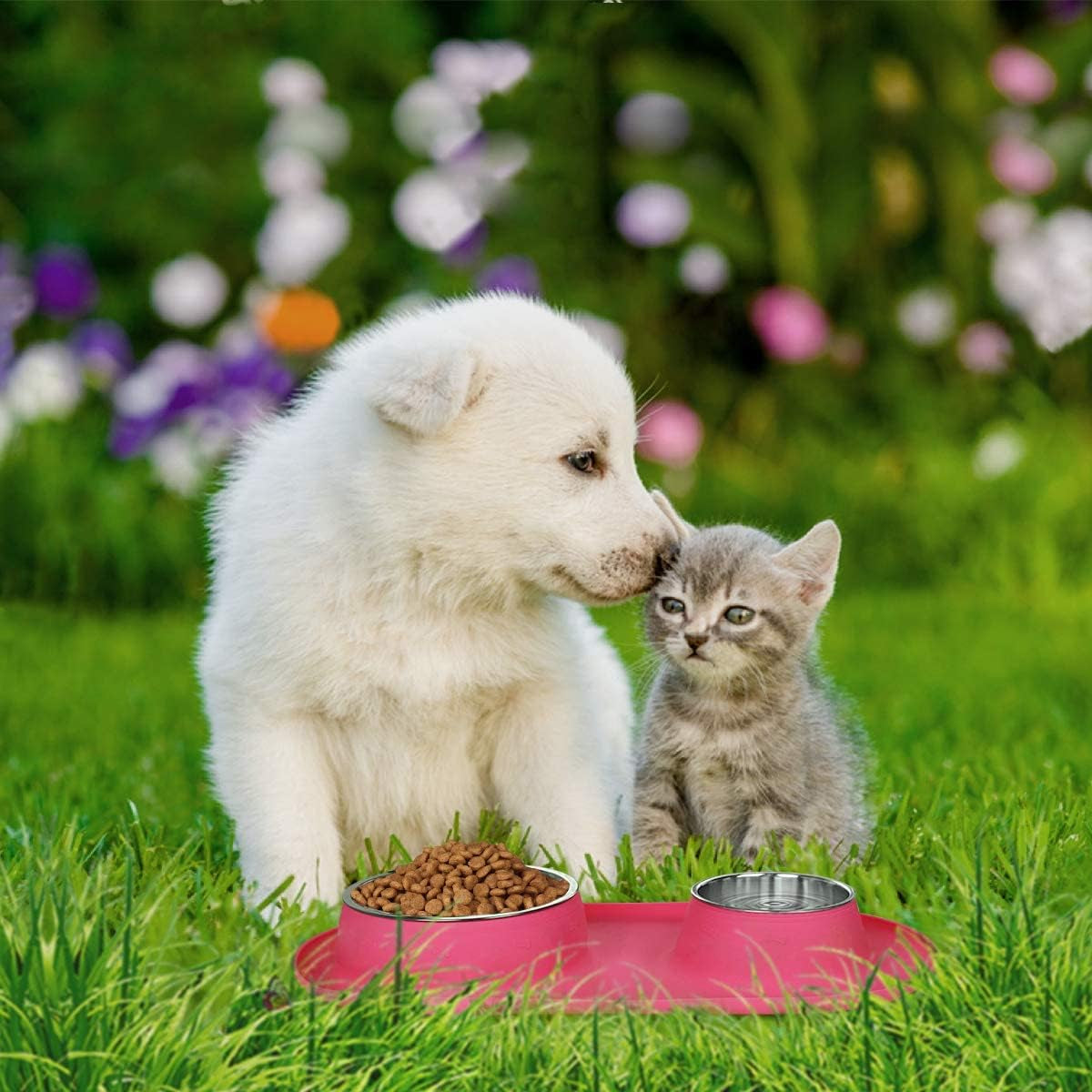 Enhance Your Pet's Mealtime with Our Soft Silicone Slow Feeder Insert – Perfect for All Dog Breeds!