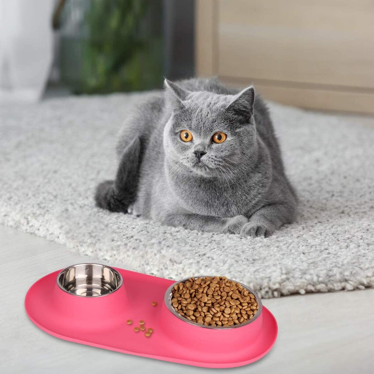 Enhance Your Pet's Mealtime with Our Soft Silicone Slow Feeder Insert – Perfect for All Dog Breeds!